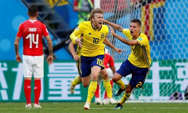 شوخی با سوئدی ها بعد از پیروزی+ عکس