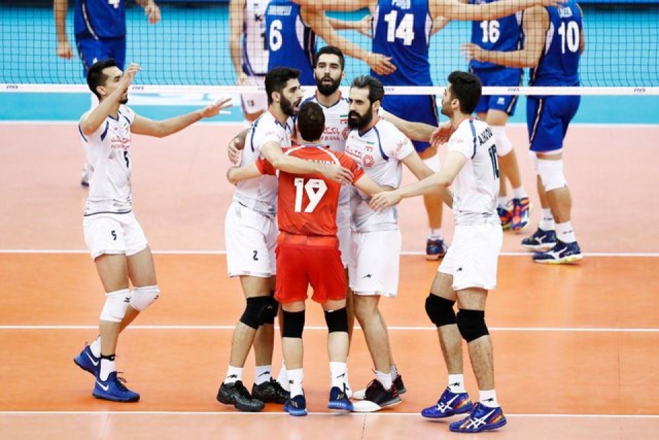 والیبال ایران باز هم درخشید
