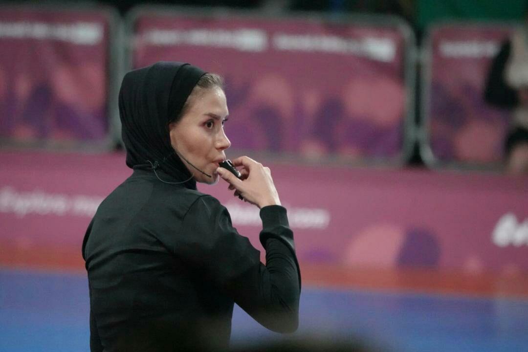 داور زن ایرانی شانس اصلی قضاوت فینال المپیک / تصویر