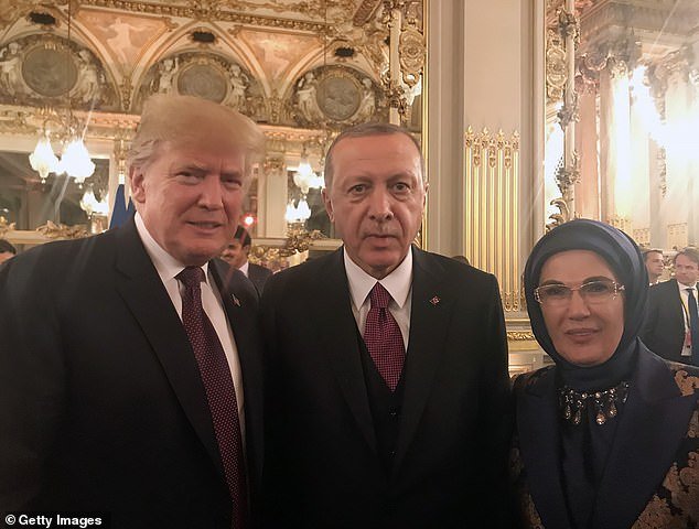 گفت و گوی ترامپ و اردوغان در حاشیه اجلاس پاریس
