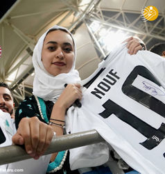 تصاویر منتخب از زنان عربستانی تماشگر بازی سوپر کاپ ایتالیا