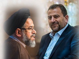 دیدار هیئتی از حماس با وزیر اطلاعات ایران