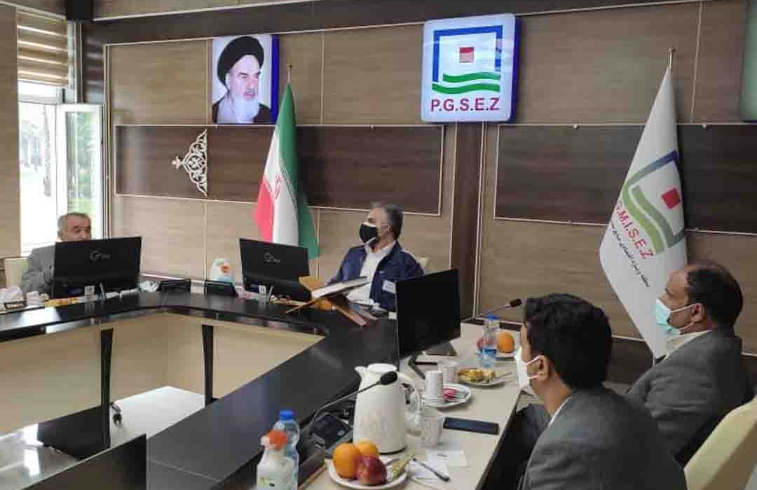 دیدار سردار «محسن ساسانی» با مدیرعامل منطقه ویژه اقتصادی خلیج فارس