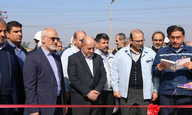 افتتاح ۳۳ طرح زیربنایی در فولاد خوزستان