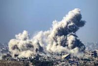 بمباران هوایی رفح در جنوب نوار غزه علی رغم مخالفت بین المللی