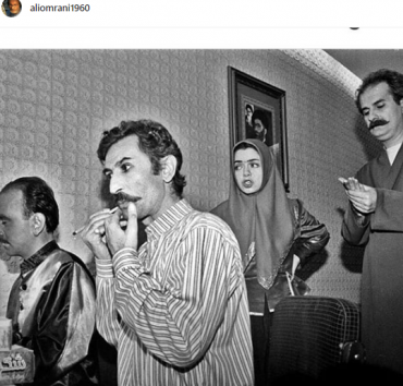 عکس زیرخاکی از دو بازیگر ایرانی