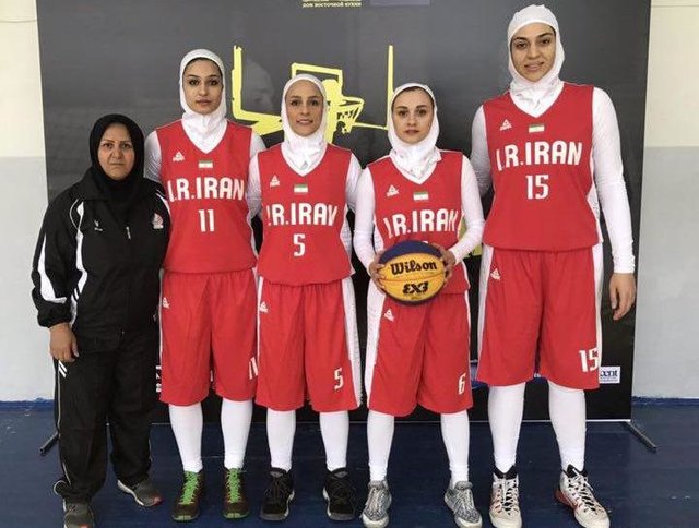 افتخار آفرینی دختران بسکتبالیت ایران / تصویر