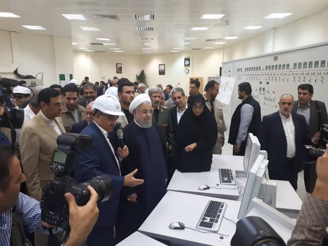 روحانی پتروشیمی دماوند را افتتاح کرد