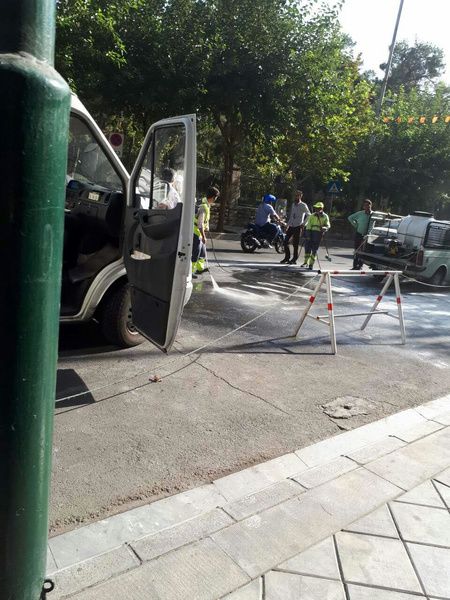 جزئیات خودسوزی یک مرد در خیابان بهشت تهران