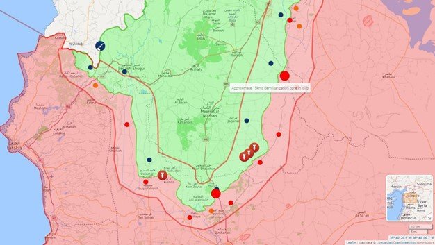 درگیری شدید تروریست ها در ادلب