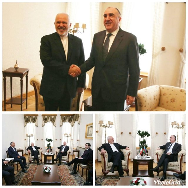 رایزنی ظریف با وزیر امورخارجه آذربایجان