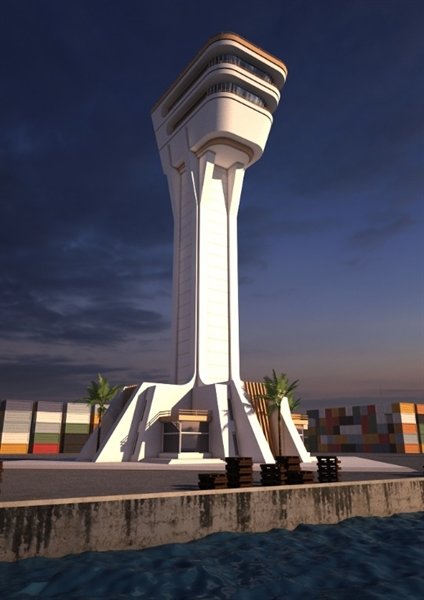 ساخت بلند ترین برج دریایی در دروازه ملل