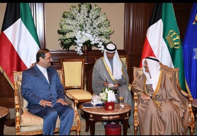دیدار سفیر تازه ایران با امیر کویت