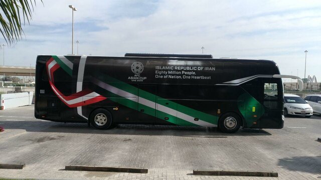 رونمایی از اتوبوس تیم ملی فوتبال  + عکس