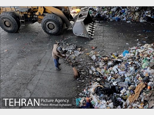 منشاء بوی بد تهران دفع زباله ها نیست!