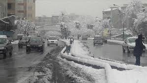 برف در راه تهران
