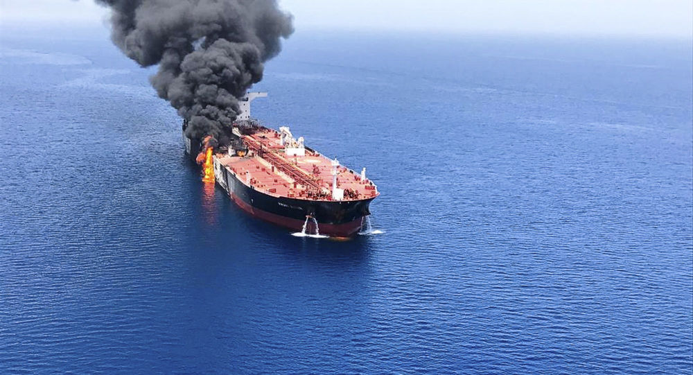 انفجار کشتی اسرائیلی در دریای عمان