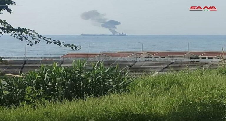 یک منبع آگاه: نفتکش هدف قرار گرفته شده در سواحل سوریه، ایرانی نیست