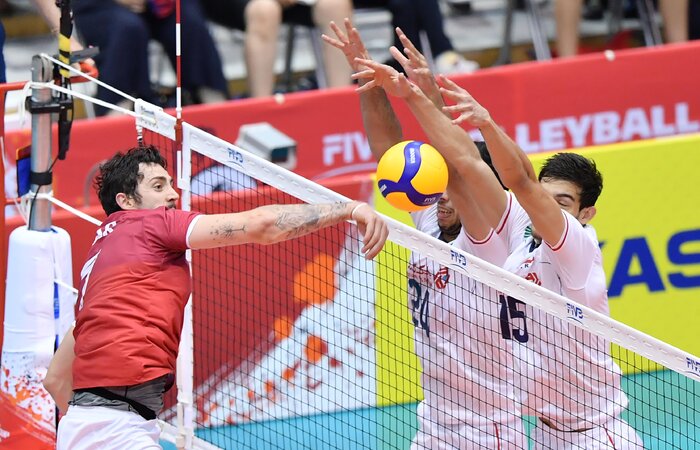 رویارویی والیبال ایران و کانادا؛ تمرین در لیگ ملت‌ها نبرد در المپیک
