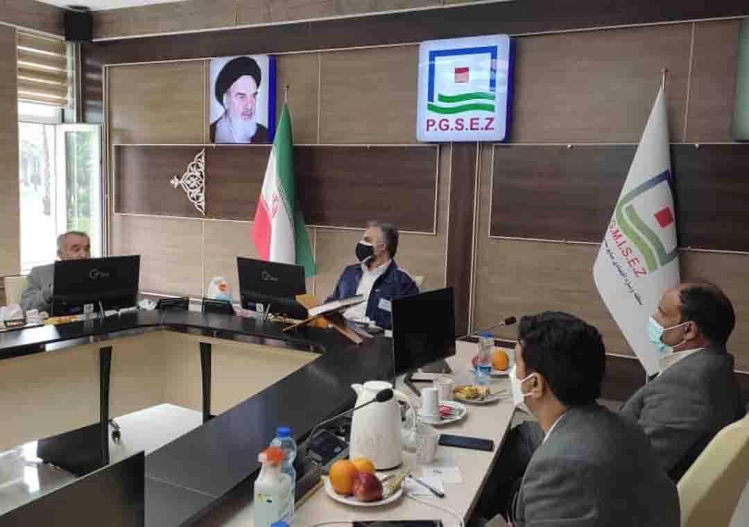 دیدار سردار «محسن ساسانی» با مدیرعامل منطقه ویژه اقتصادی خلیج فارس