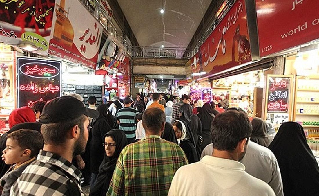 هک سیستم صوتی و پخش شعارهای هنجارشکن در بازار مشهد