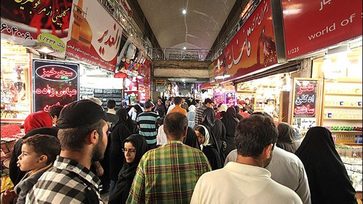 هک سیستم صوتی و پخش شعارهای هنجارشکن در بازار مشهد