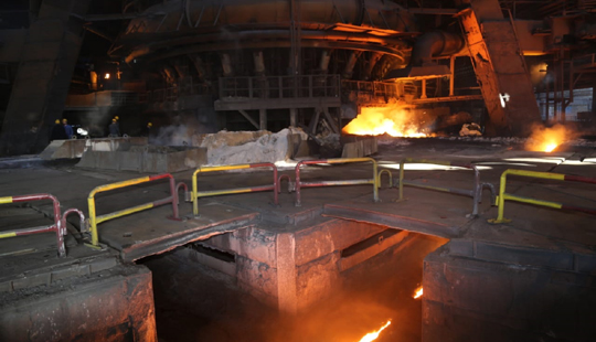 کورد جدید تولید ماهانه در ذوب آهن اصفهان ثبت شد