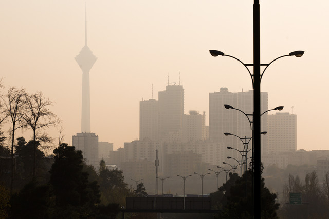 رکورد تاریخی آلودگی تهران