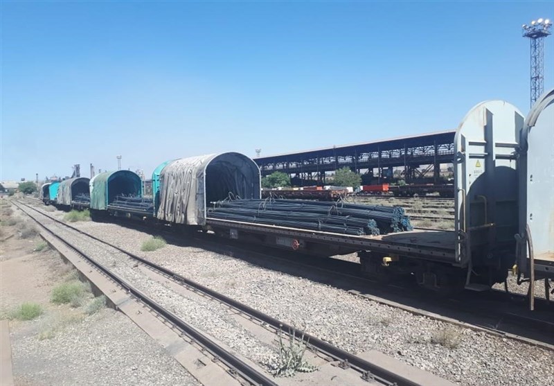 صادرات اولین محموله میلگرد ذوب آهن اصفهان به اروپای شرقی