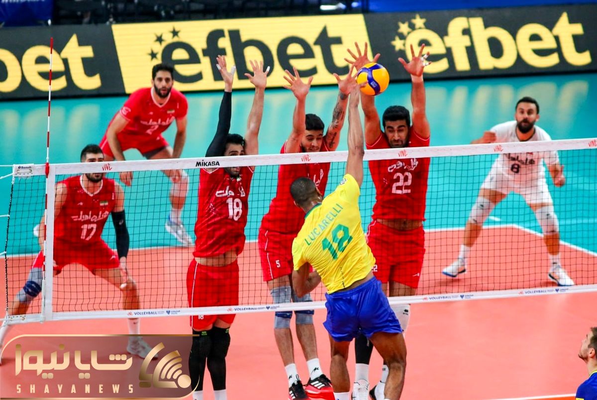 امشب؛ ایران- برزیل در والیبال قهرمانی جهان