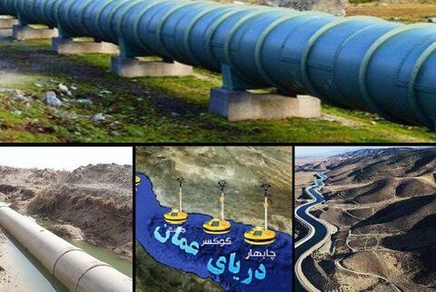 عملیات اجرایی پروژه انتقال آب دریای عمان به استان های شرقی