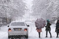پیش‌بینی بارش شدید برف در تهران برای فردا