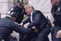 تصاویری از دستگیری دونالد ترامپ!