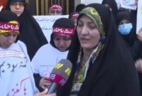 تجمع «کفن‌پوشان» ضدلایحه حجاب کنار نهاد ریاست جمهوری