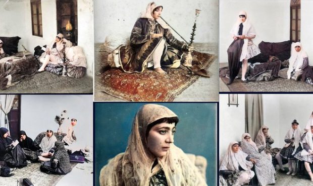 این زن زیبای قاجاری کیست؟