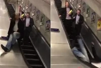 جزئیات سقوط مسافران از پله برقی مترو