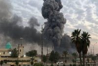 حمله آمریکا به مقر الحشد الشعبی در بغداد