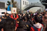 پایان تجمع هواداران معترض پرسپولیس