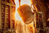 تولید سالانه فولاد خام ایران رکورد زد