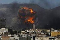 پایتخت یمن بار دیگر بمباران شد