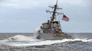 حمله «حوثی ها» به یک کشتی جنگی آمریکایی در دریای سرخ 