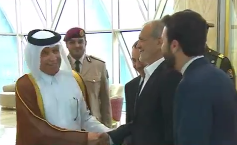 پزشکیان در قطر