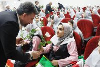 افتتاح مدرسه ۴ کلاسه شهرک پردیس جم با حضور دکتر شیخان
