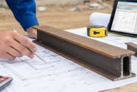 محاسبه تیرآهن برای ساختمان دو طبقه